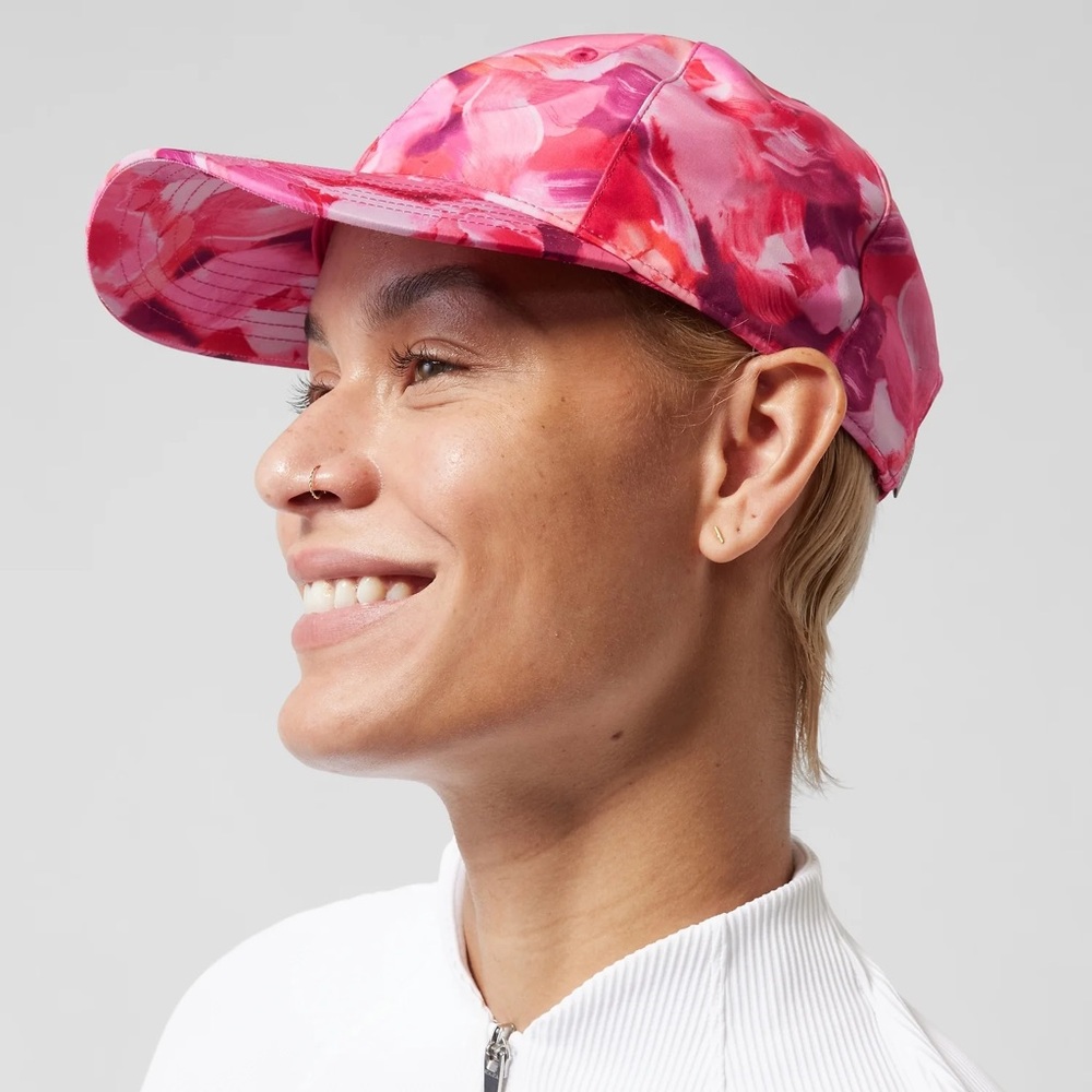 Pink Athleta cap